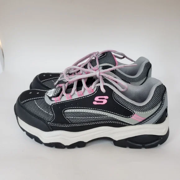 Sketchers steel toe slip resistant work shoes, US women 7.5 - Picture 8 of 13